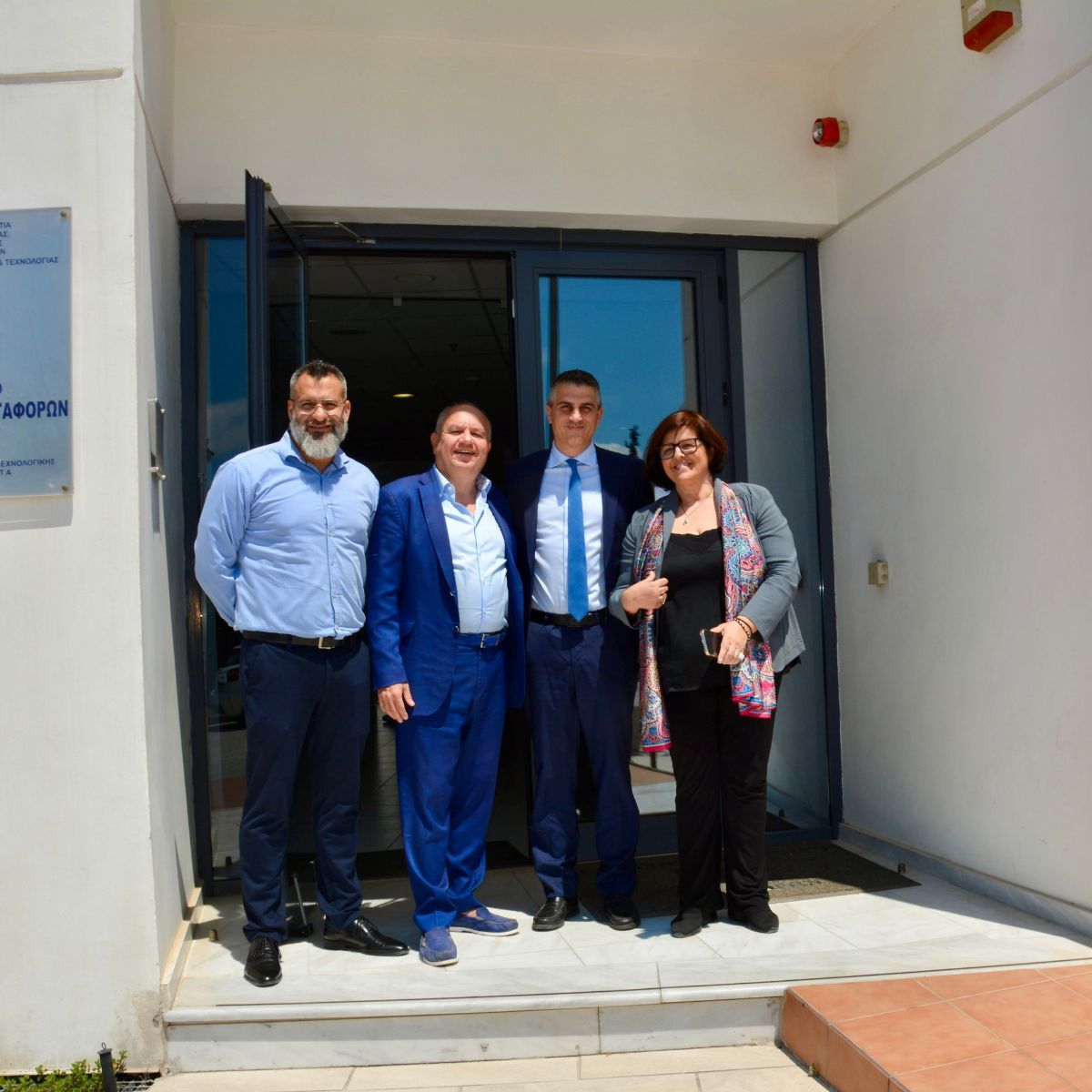 Επίσκεψη του Υπουργού Υποδομών και Μεταφορών στο ΕΚΕΤΑ